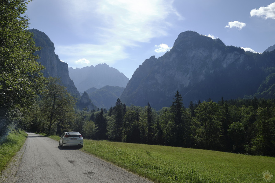 Der Eingang ins Gesäuse